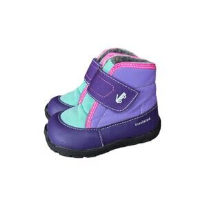 See Kai Run Toddler Girl Winter Snow Boots Size 6 New Without Box